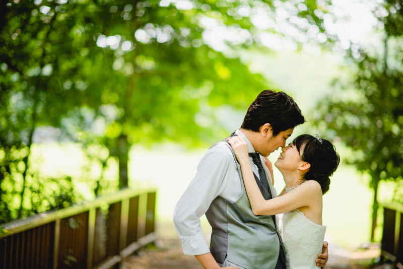 お鼻をくっつけて♡