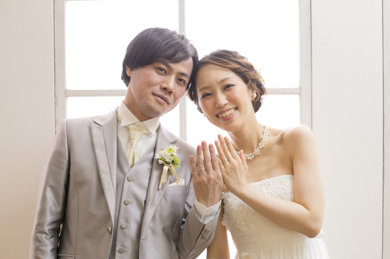 指輪が光ります☆