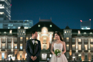 洋装　東京ロケーション