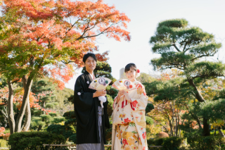 和装・紅葉ロケーション撮影