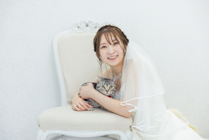 ご新婦様と2ショット