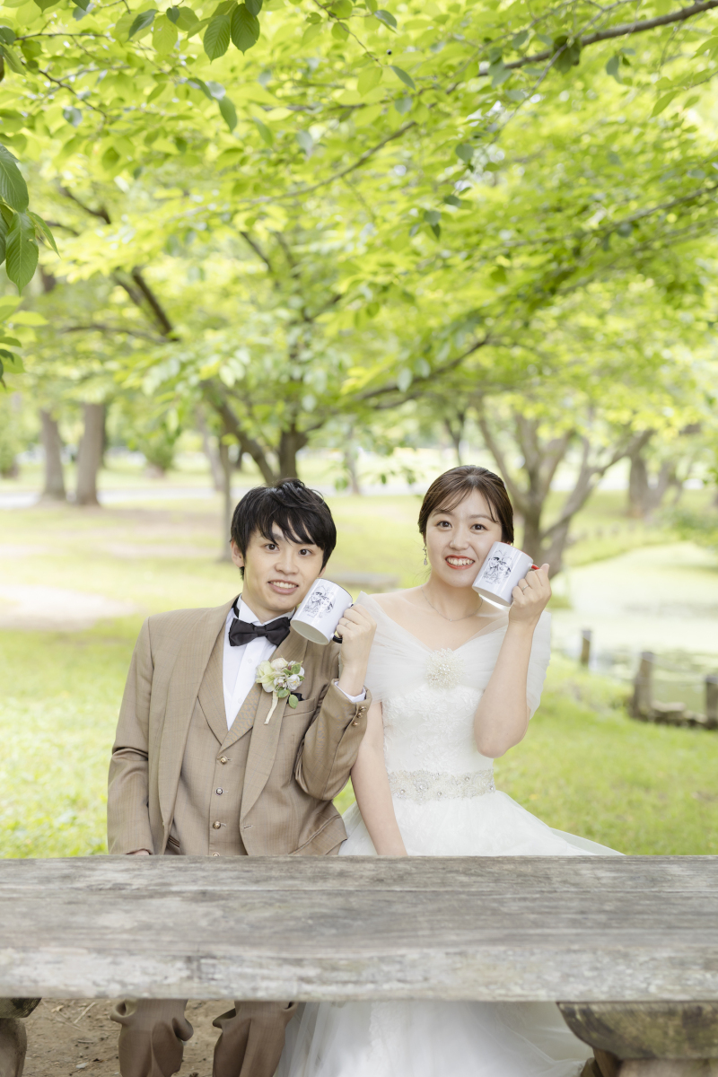 決まりきったポーズではなく『ふたりらしい』写真を
