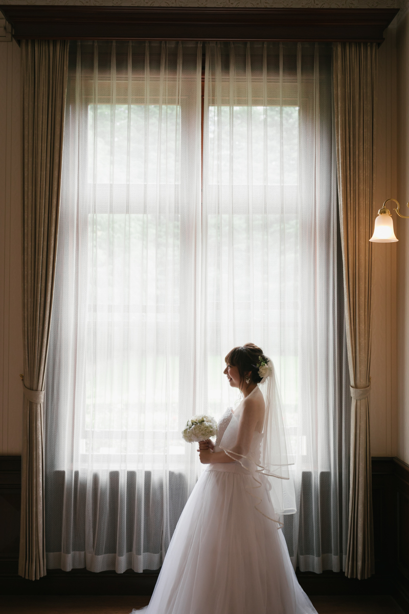 ご新婦様のお一人撮影