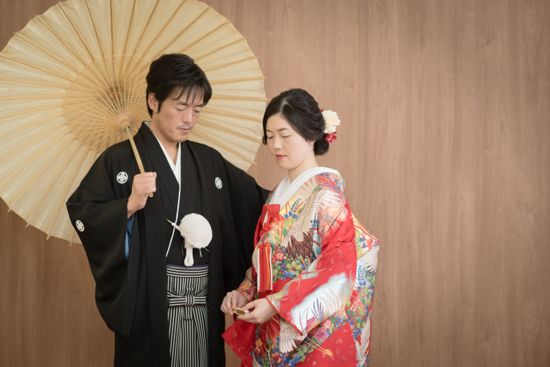 和装スタジオ撮影＊