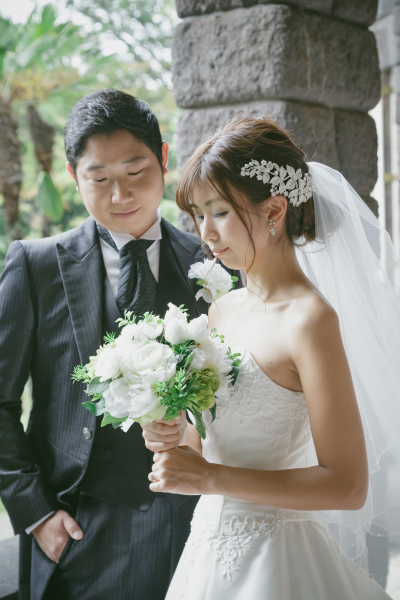 バルコニーにて