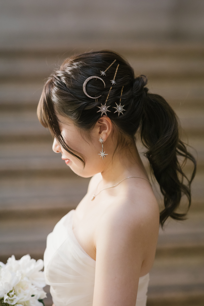 ご新婦様ヘアも