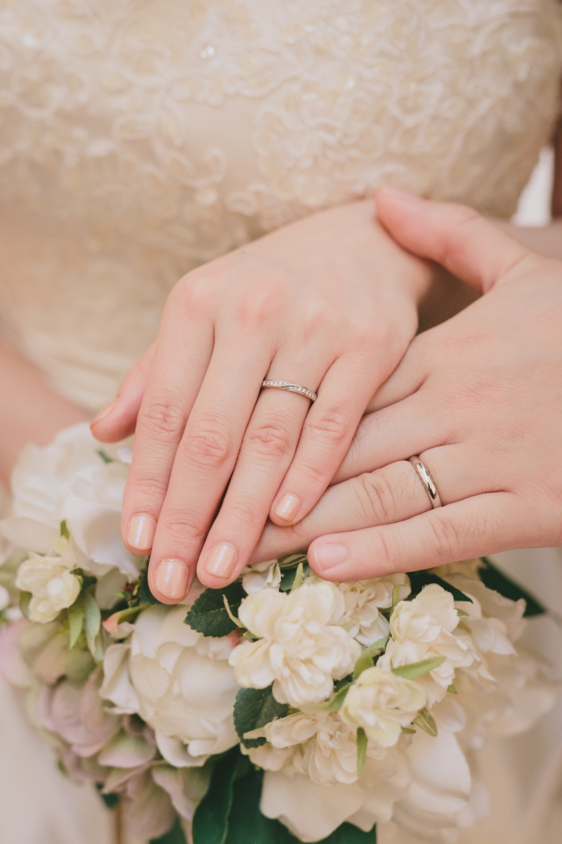 今日はお二人のご結婚式♪