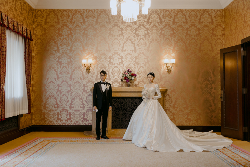 【洋館・邸宅プラン】旧前田侯爵邸貸切撮影・洋装プラン◆ご新婦ヘアセット&メイク