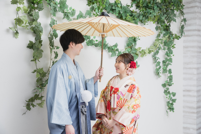 お色直しをして