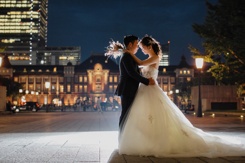 東京駅夜景撮影
