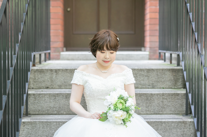 ご新婦様のソロショット