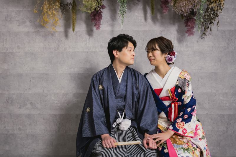 色打掛にチェンジ!