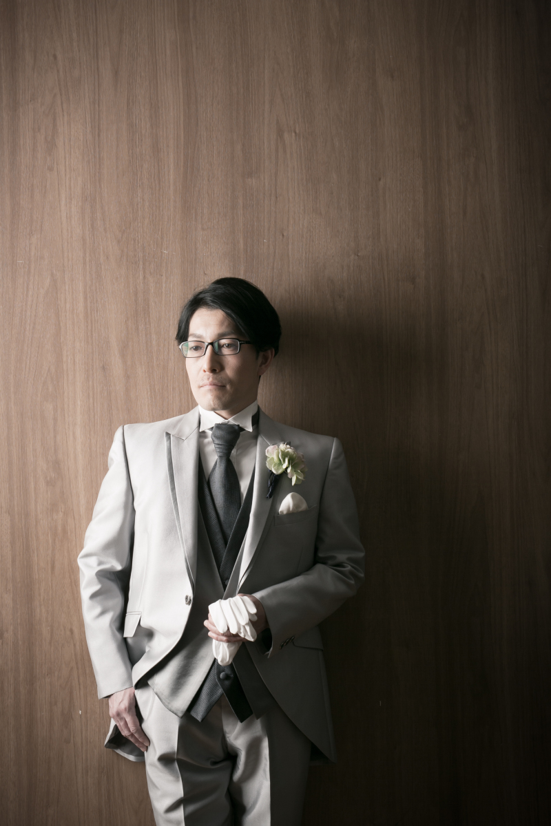 ご新郎様ソロショット
