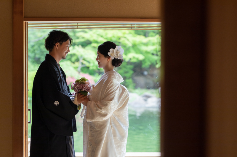 おふたりの素敵な笑顔