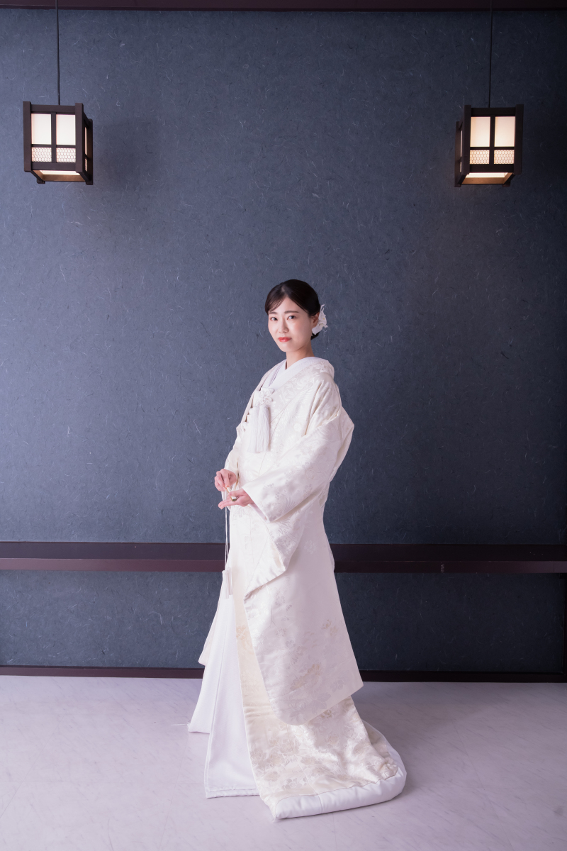 白無垢姿の美しさ*