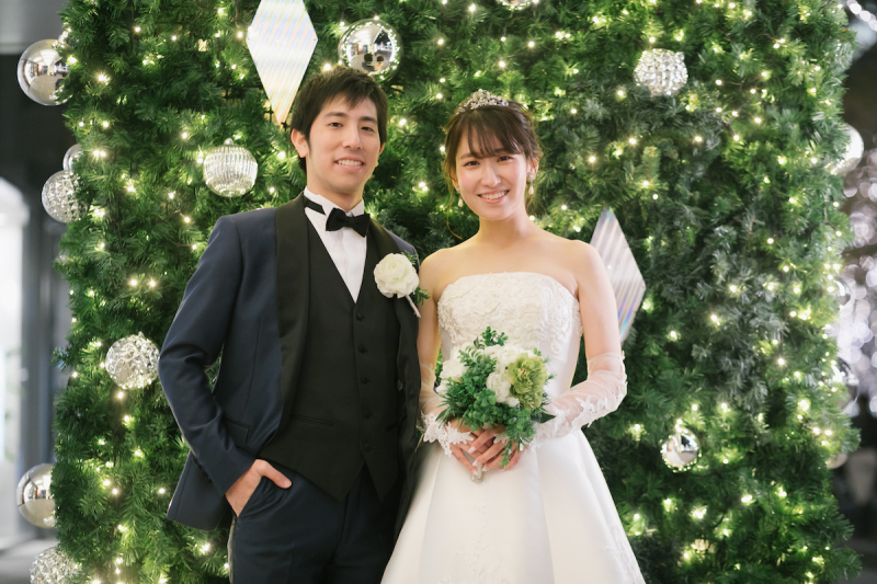 街のイルミネーションで・・・