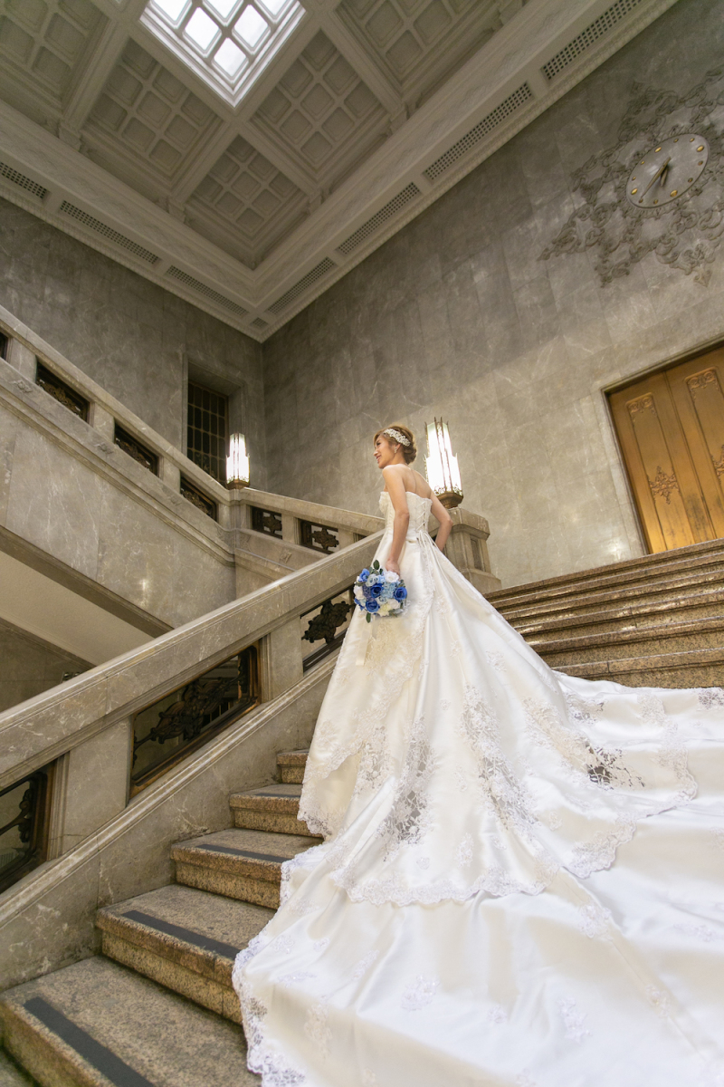 ドレスを活かして