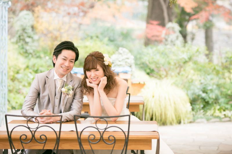 グリーンいっぱいのテラスで