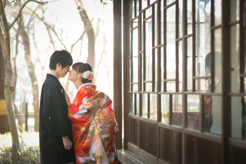 木漏れ日の中で