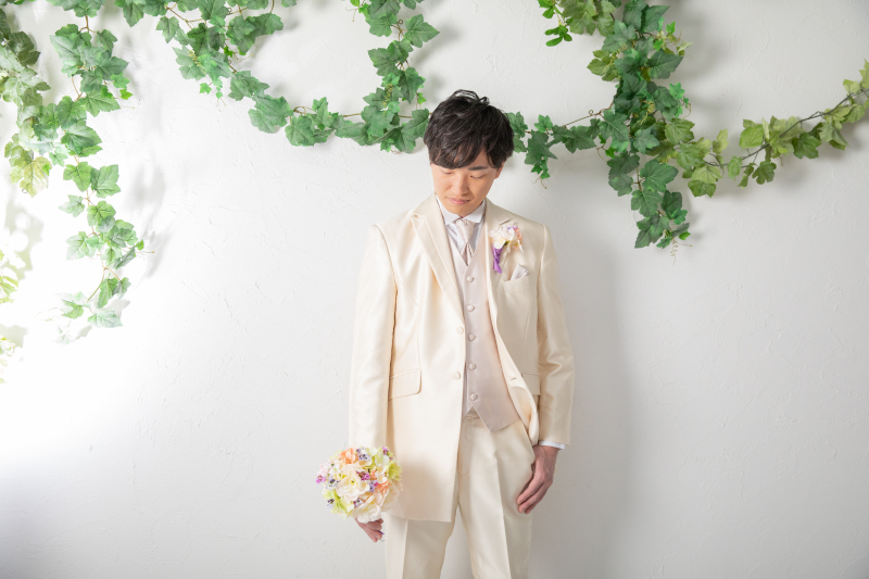 ご新郎様ソロショット♡