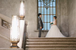 東京国立博物館で洋装撮影！