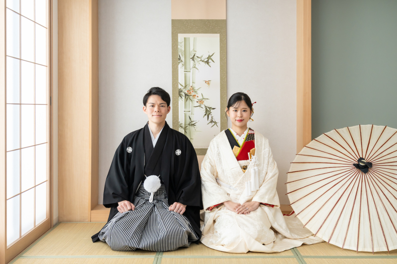 和装といえば！正座ショットもしっかりと残せます！