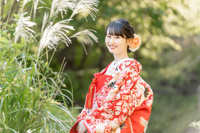 ご新婦様のソロショット
