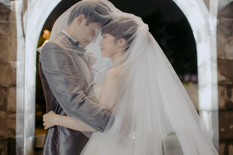 ベールに包まれて♡