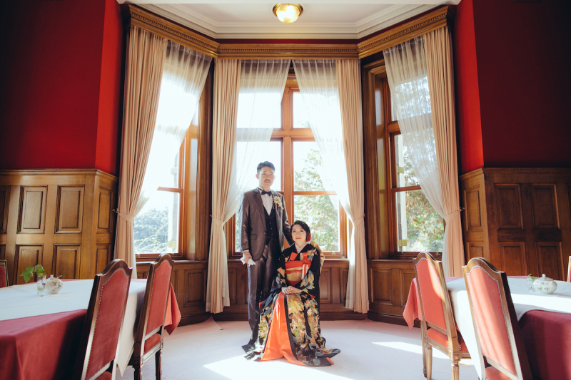 タキード✖️引振袖