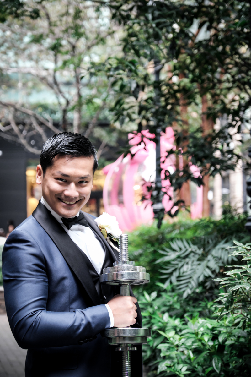 ご新郎様のソロショット！！