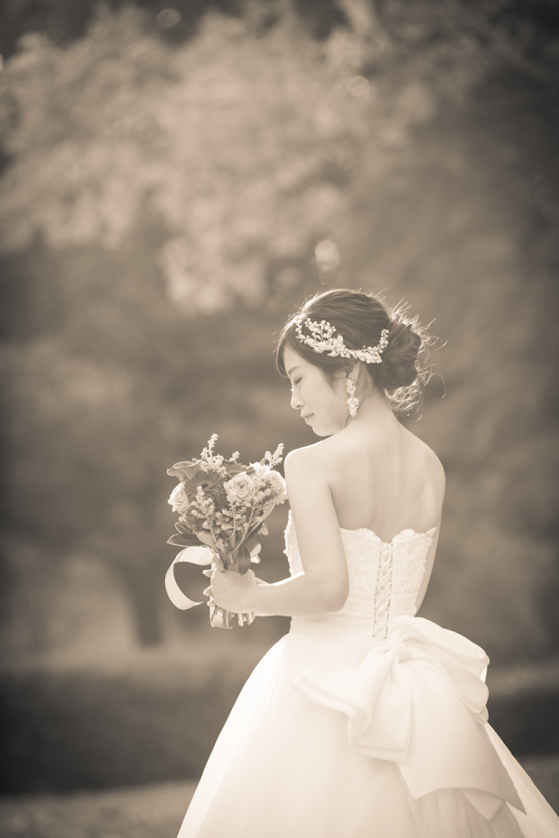 ご新婦様ソロショット♪