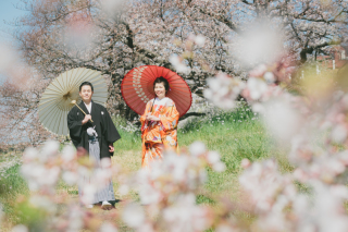 ロケーション撮影　和装＋洋装