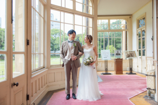 旧岩崎邸　洋装撮影