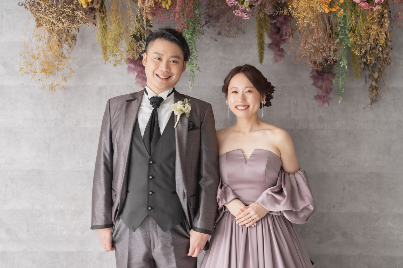 お色直しをして