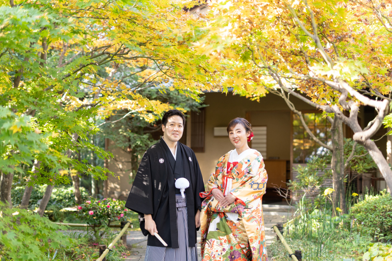 目白庭園の紅葉