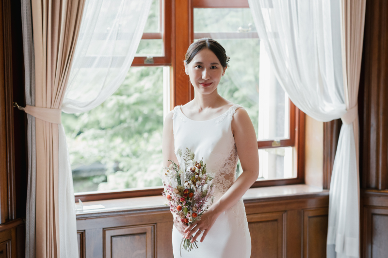 ご新婦様おひとりで