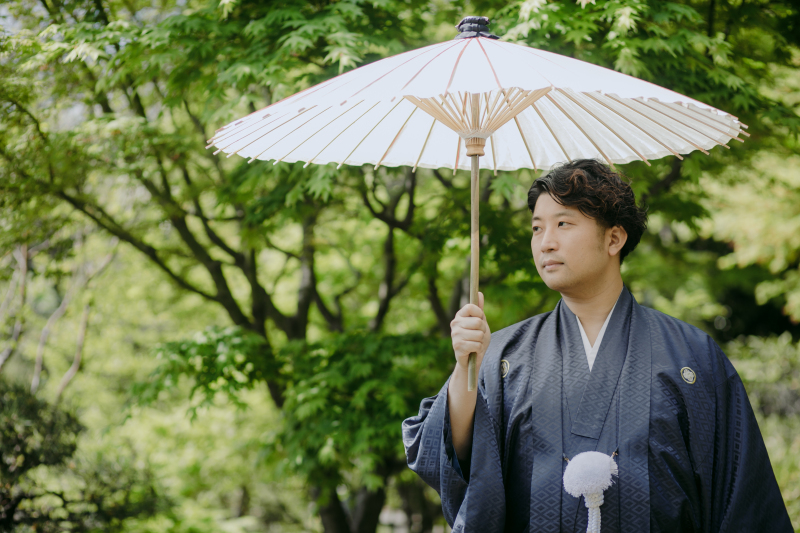 ご新郎様おひとりで