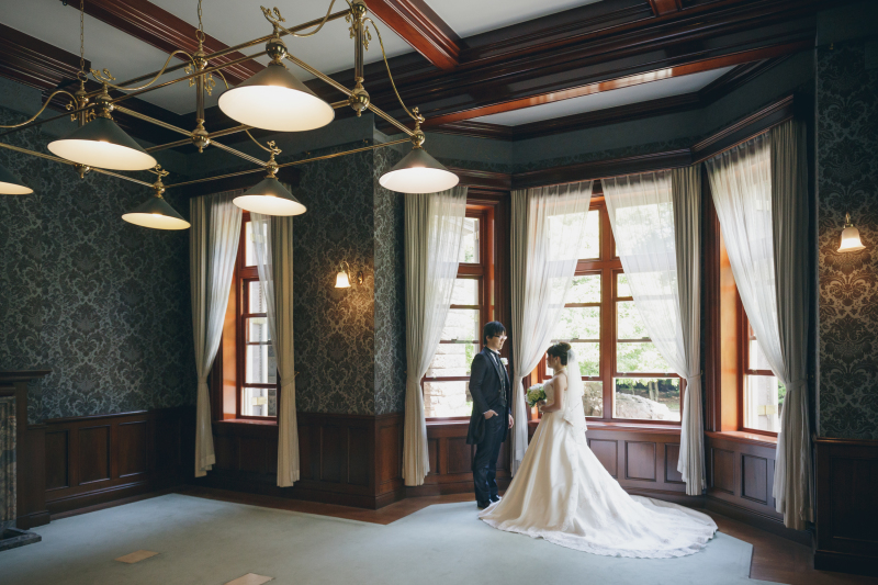 洋館を贅沢に使って、、