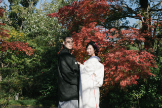 紅葉　和装ロケーション