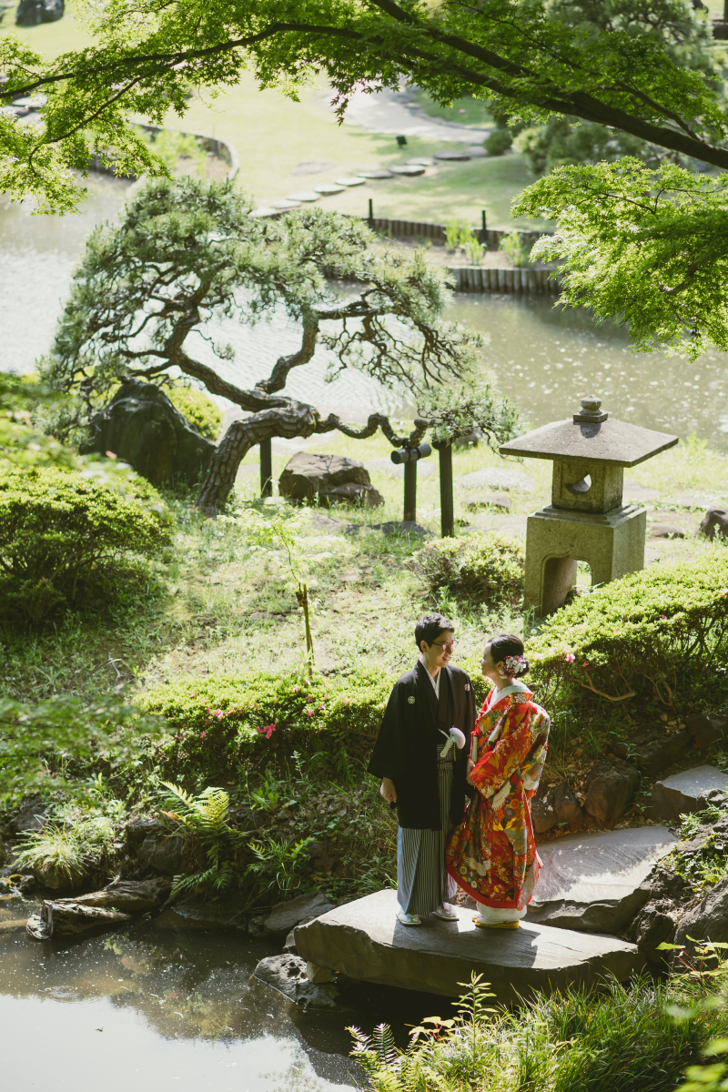 庭園の風景も入れて、、、