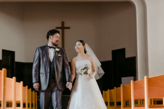 スコットホールでウェディングフォト