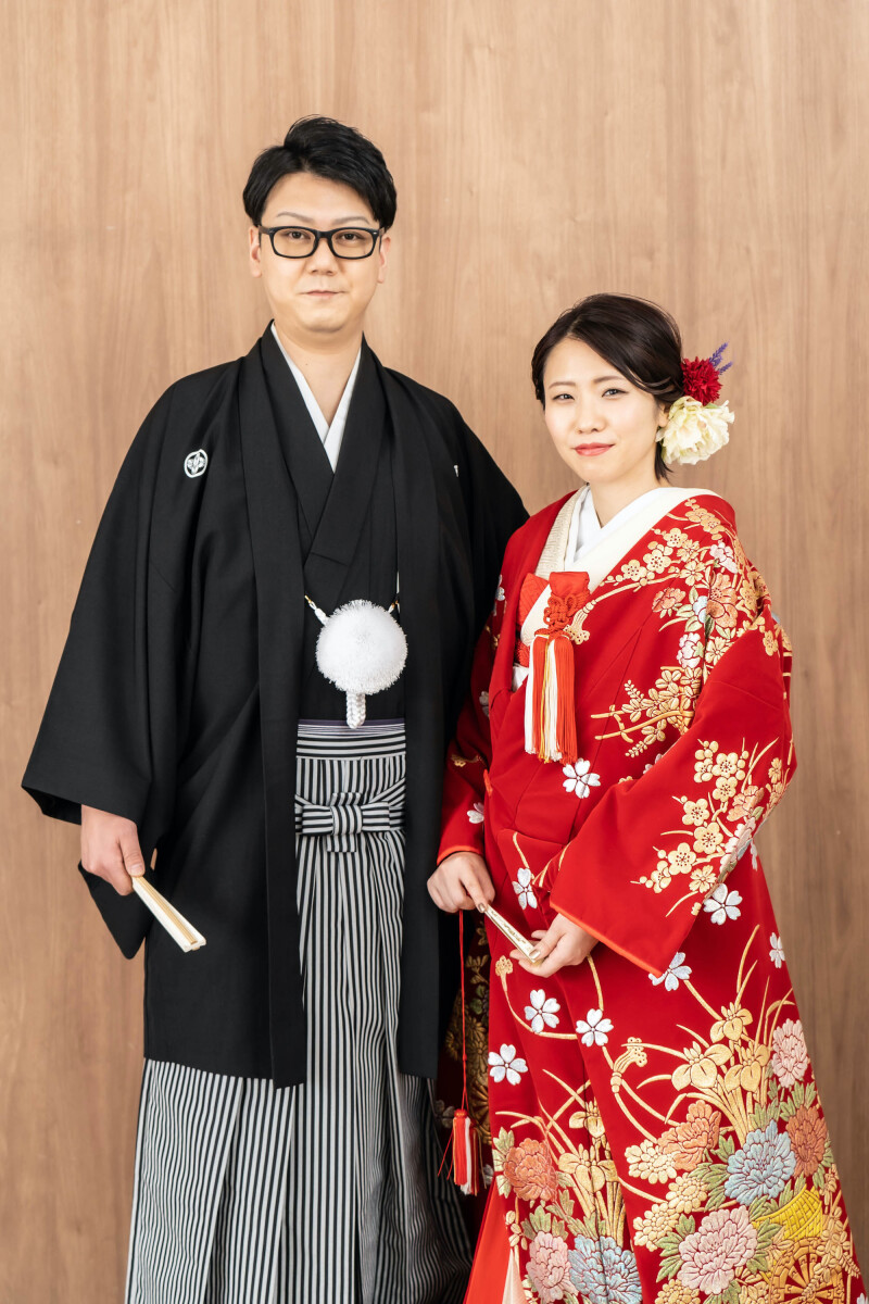 和装でしっかりと