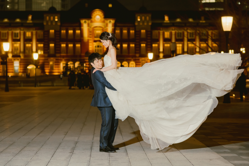 和洋装 ロケーション撮影