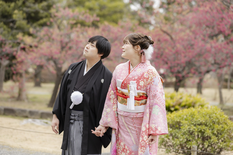 決まりきったポーズではなくお二人らしさを大切に