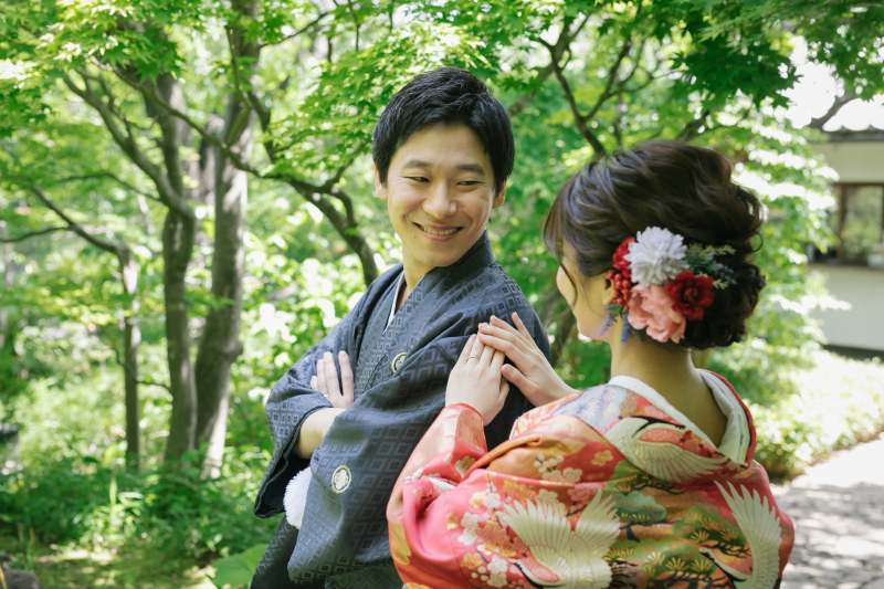 振り返りショット