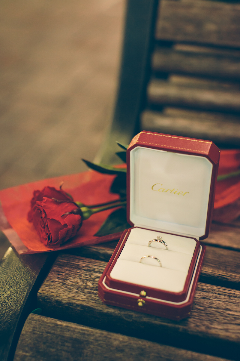 お二人の愛の証・・