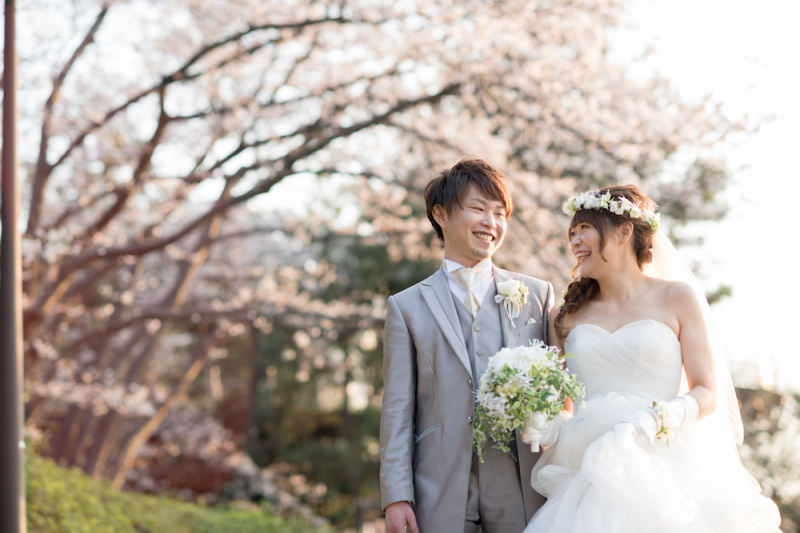 桜と夕日とお台場と＾＾