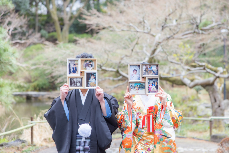 小さい頃のお写真と*
