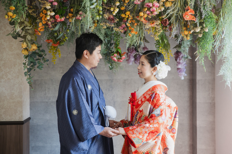 お花の背景で可愛らしく*
