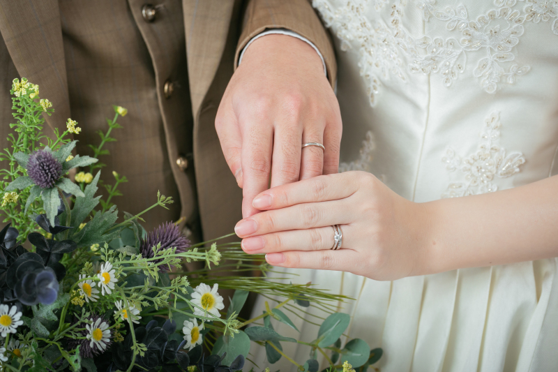 お手元ショットも